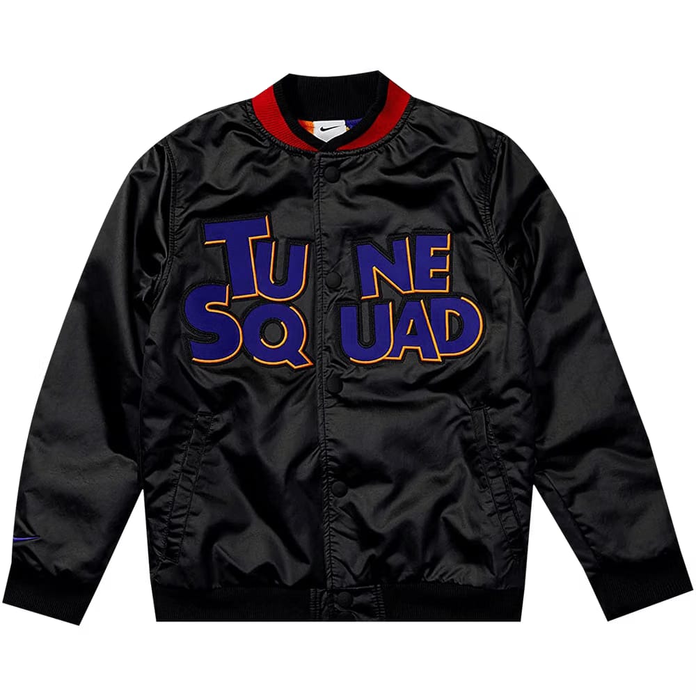 Nike x Space Jam: A New Legacy Tune Squad Varsity Jacket Black/White/Concord