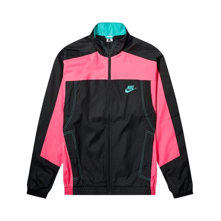 Nike x Atmos NRG Vintage Patchwork Track Jacket Black/Hyper Pink/Hyper Jade