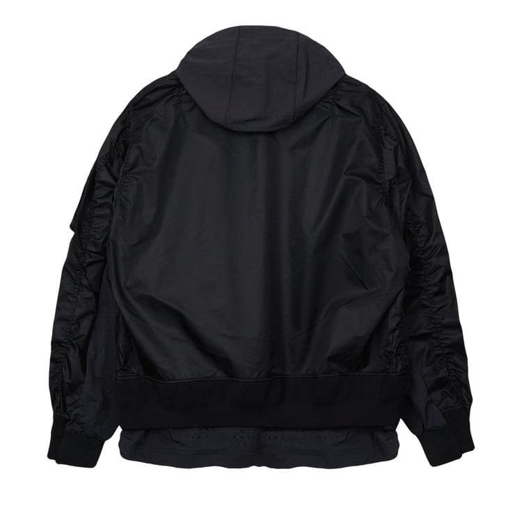 Nike x Sacai Layered Bomber Jacket Black