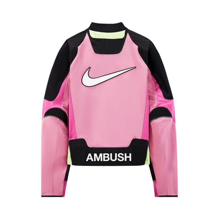 Nike Women's x Ambush Motorcycle Jacket Magic Flamingo/Black