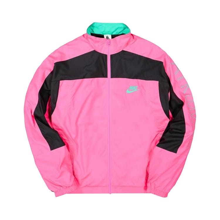 Nike x Atmos NRG Vintage Patchwork Track Jacket Hyper Pink/Black/Hyper Jade