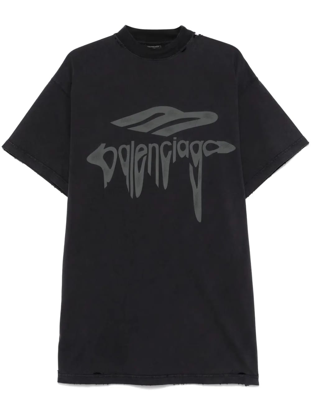 Balenciaga 3B Liquified Oversize T-Shirt black
