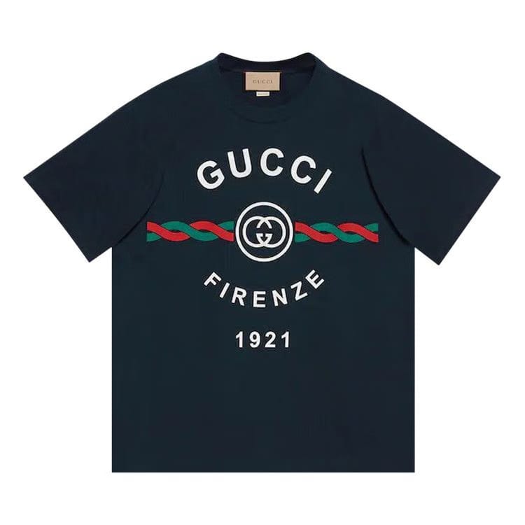 Gucci Firenze 1921 T-Shirt Dark Blue