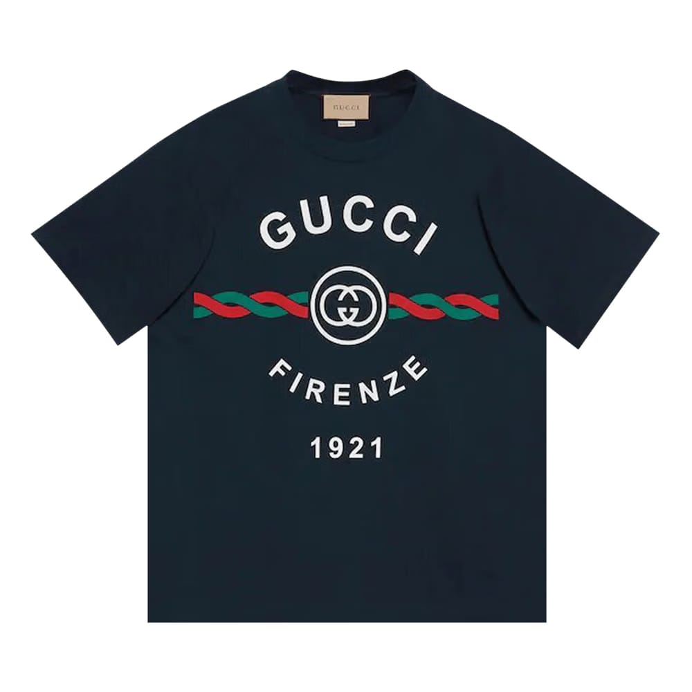 Gucci Firenze 1921 T-Shirt Dark Blue