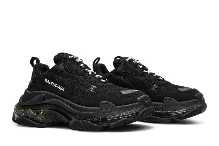 Balenciaga Wmns Triple S Sneaker 'Clear Sole - Black'