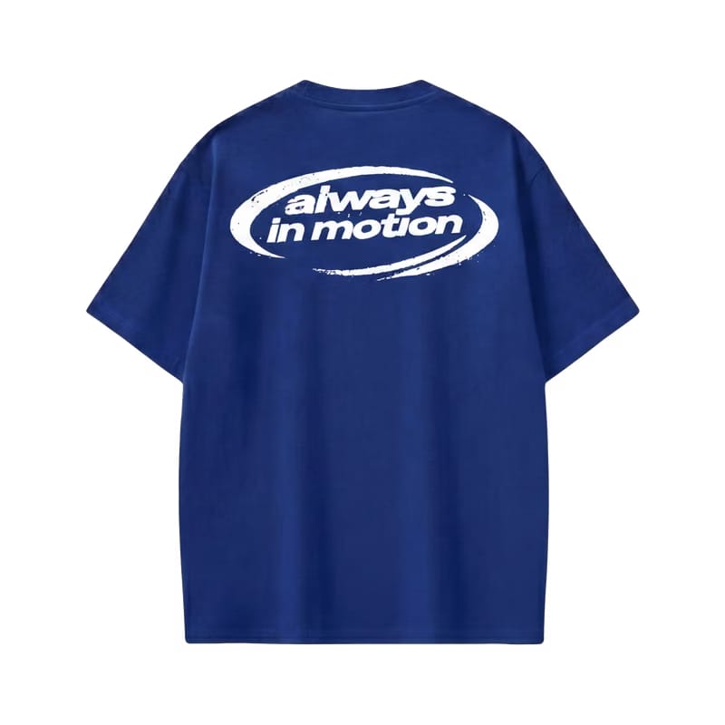 Off supply Always In Motion Blue T-shirt