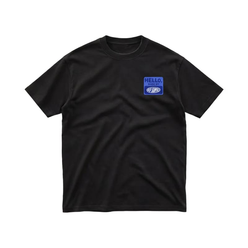 Off supply Bored black T-shirt