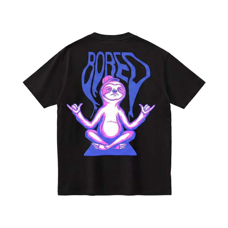 Off supply Bored black T-shirt