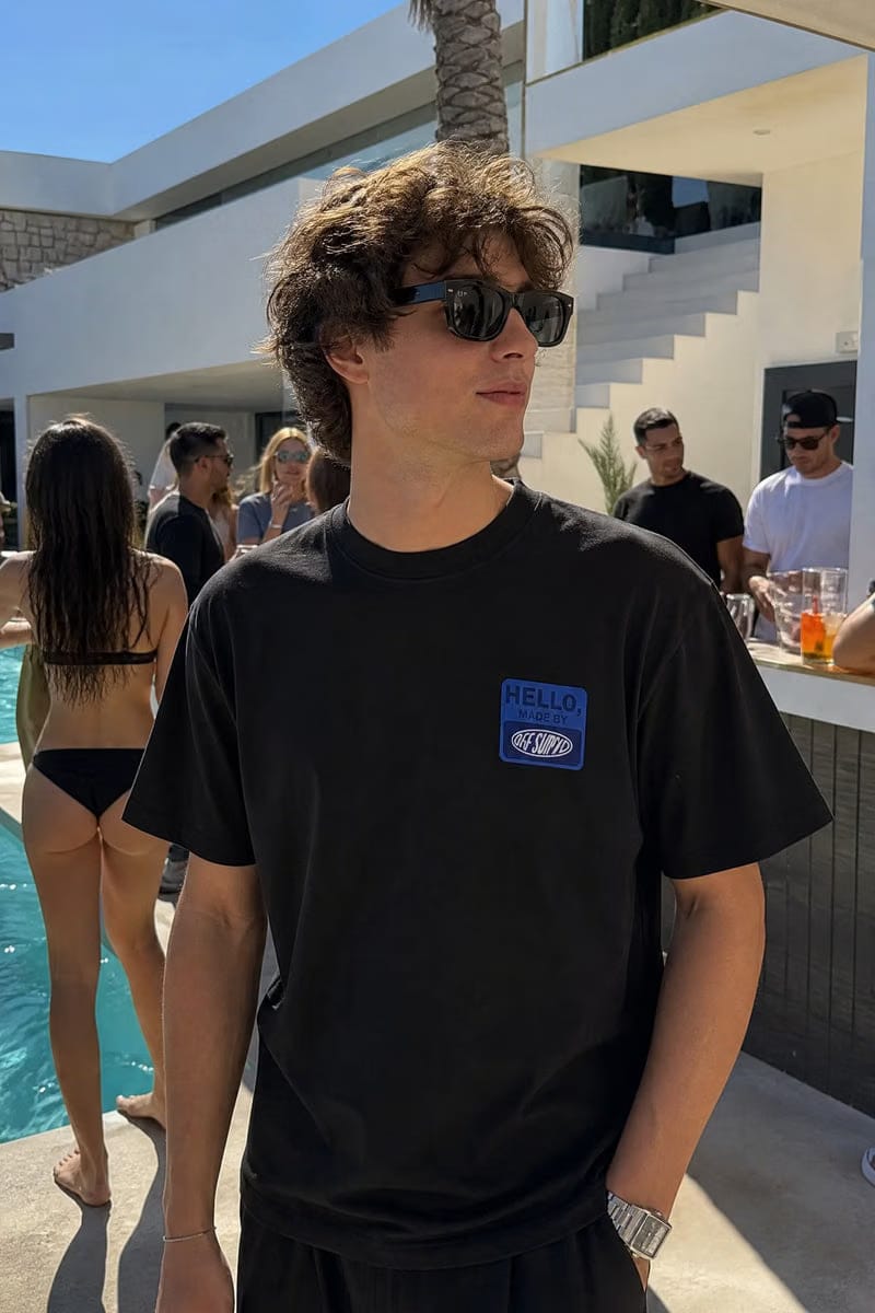 Off supply Bored black T-shirt