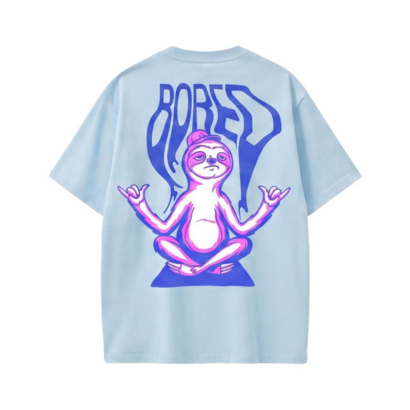Off supply Bored light Blue T-shirt