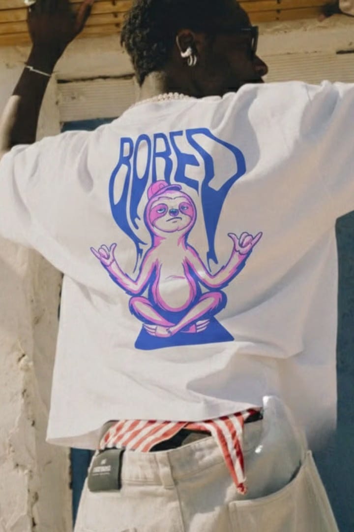 Off supply Bored white t-shirt