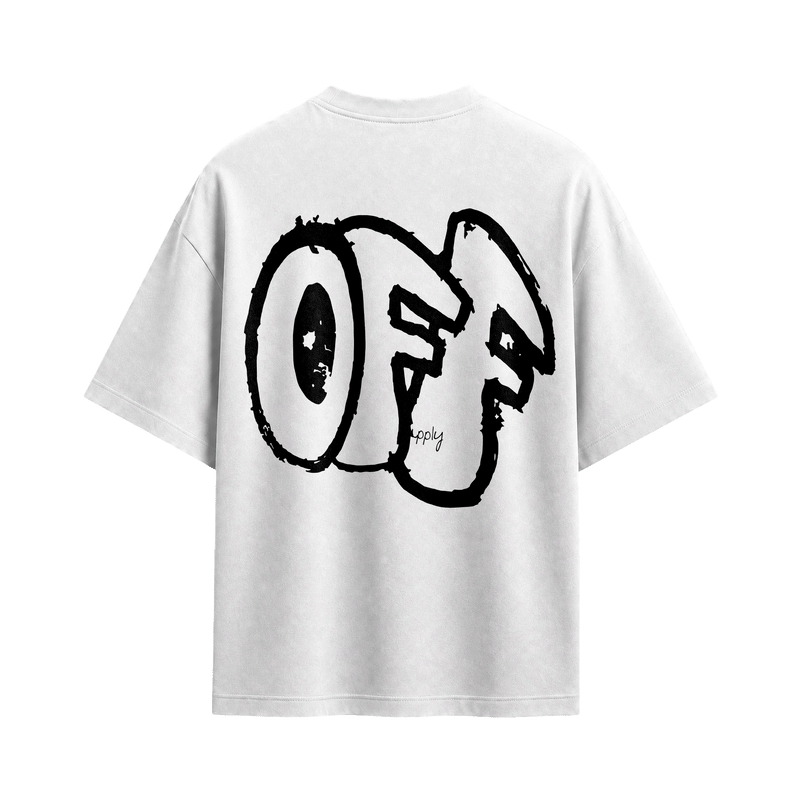 Off supply Club white t-shirt