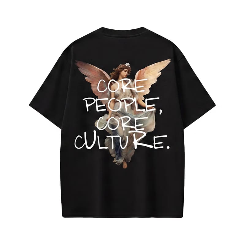 Off supply Core People Core Culture black T-shirt