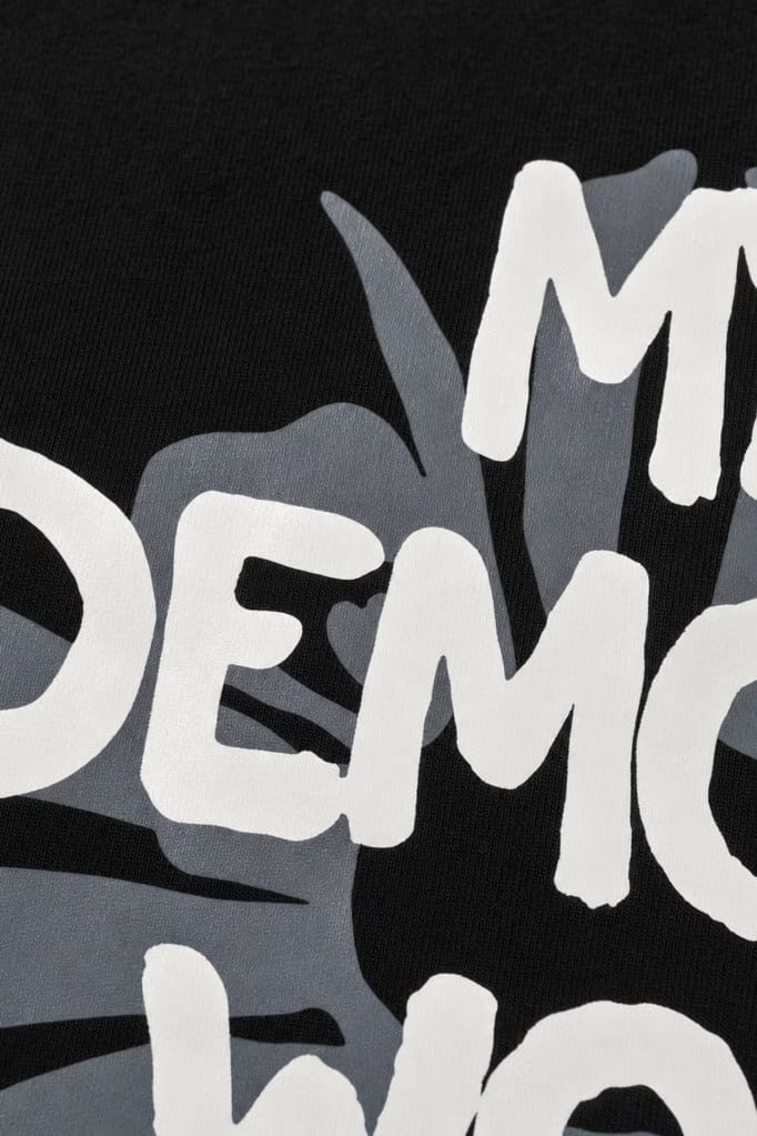Off supply Demons Black T-shirt