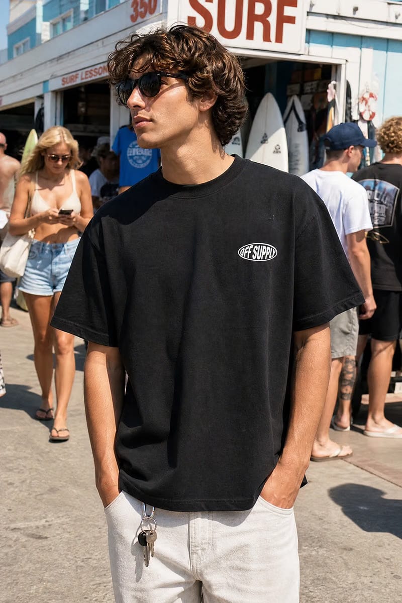Off supply Demons Black T-shirt