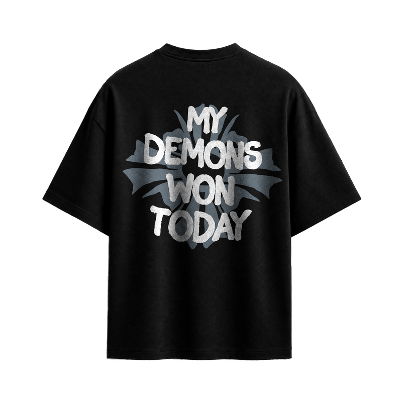 Off supply Demons Black T-shirt