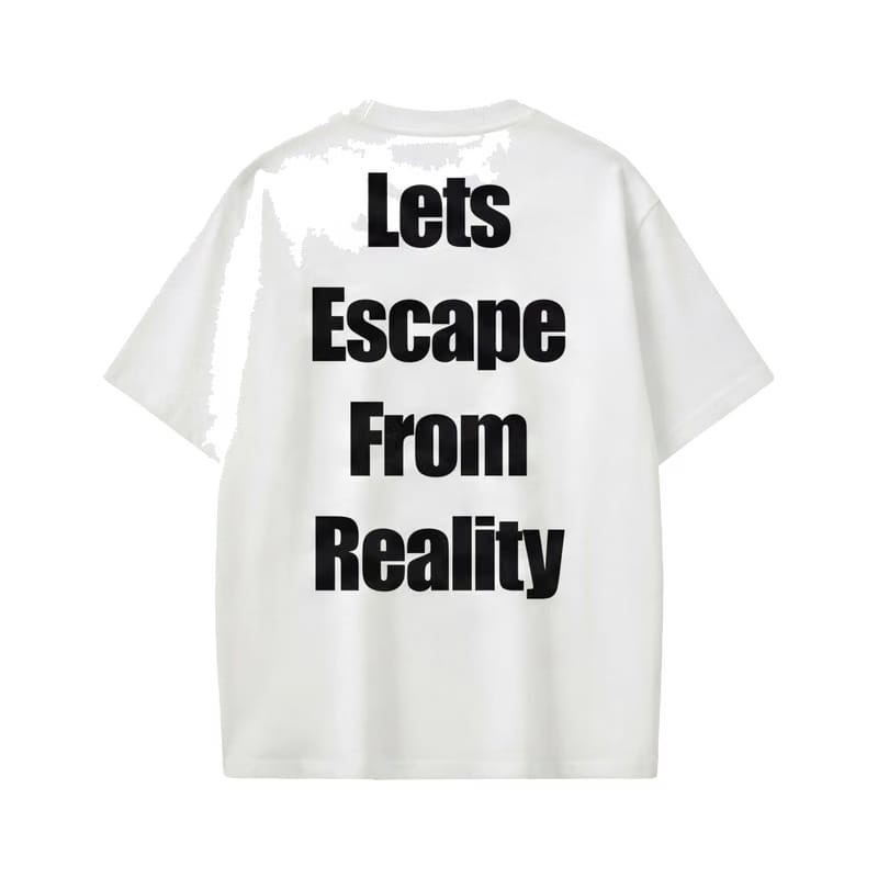 Off supply Escape From Reality white t-shirt