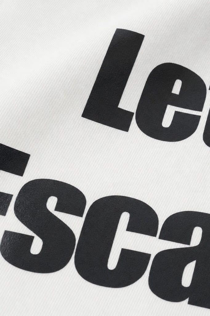 Off supply Escape From Reality white t-shirt