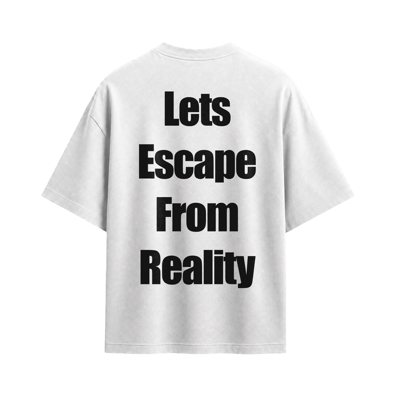Off supply Escape From Reality white t-shirt