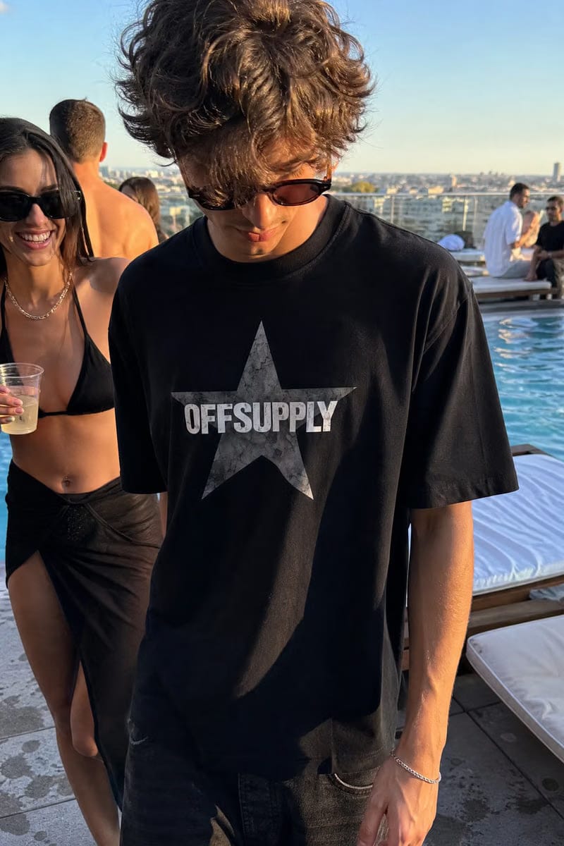 Off supply Music Drug Black T-shirt