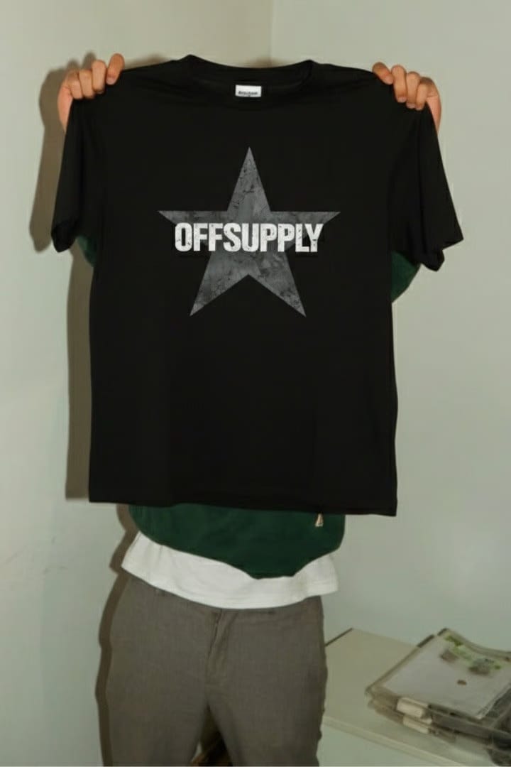Off supply Music Drug Black T-shirt