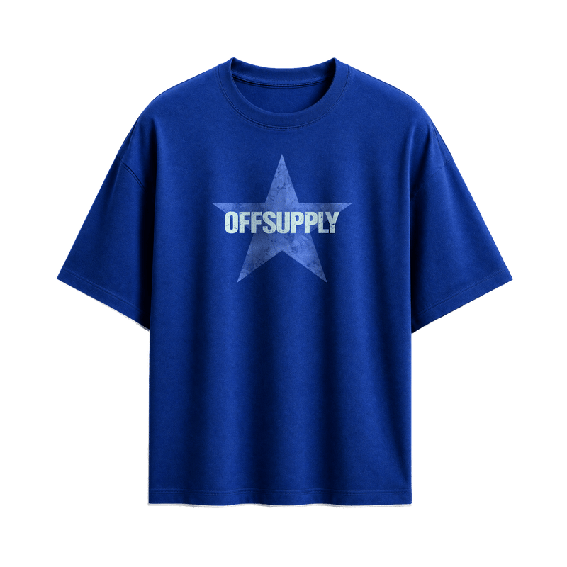 Off supply Music Drug Blue T-shirt