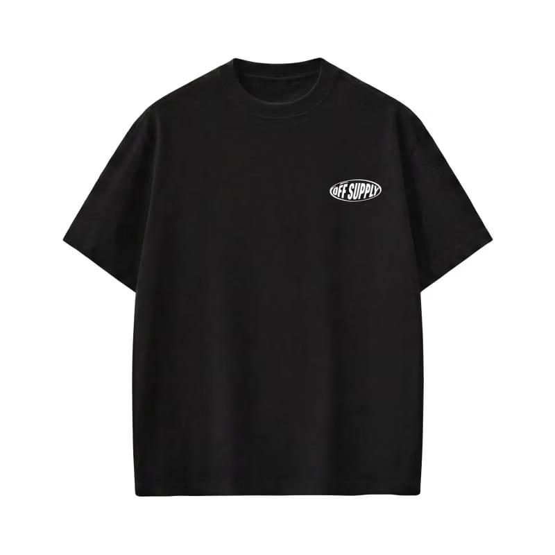 Off supply Orange Dagger black t-shirt