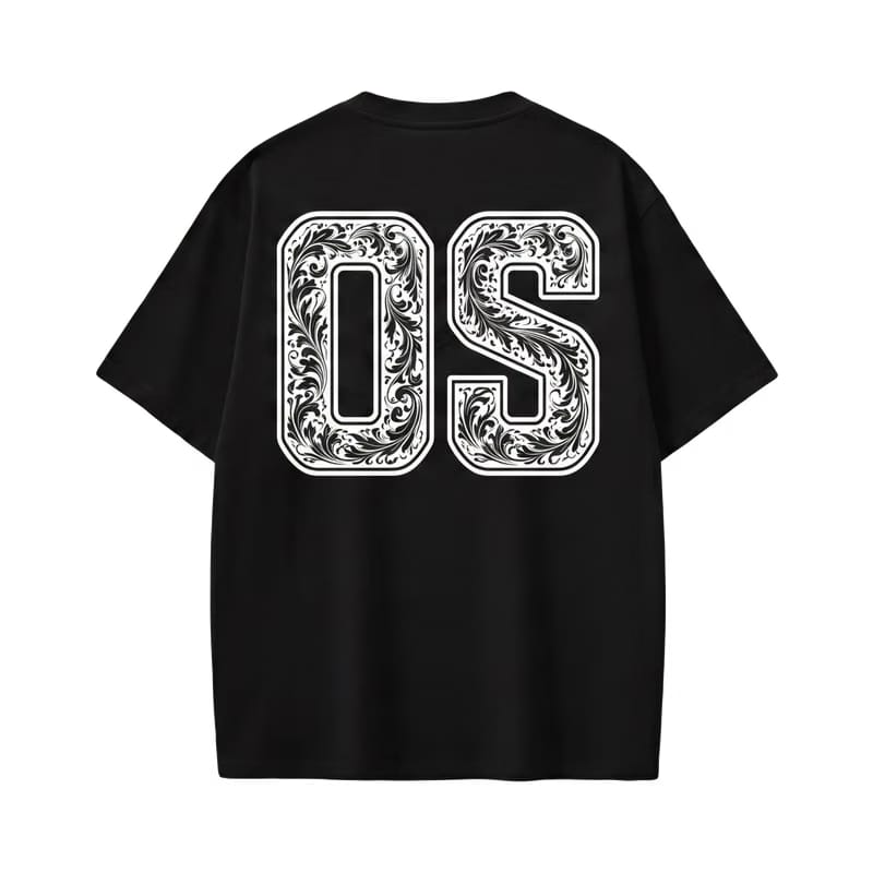 Off supply OS black T-shirt