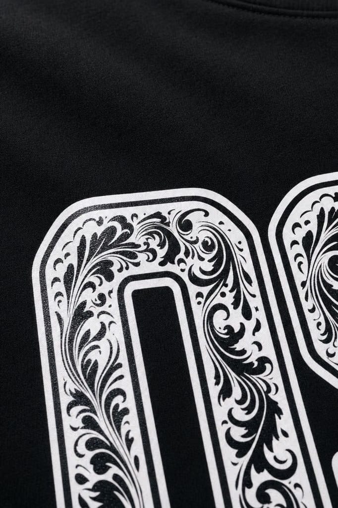 Off supply OS black T-shirt