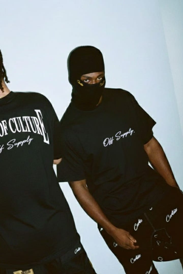 Off supply People of Culture Black t-shirt