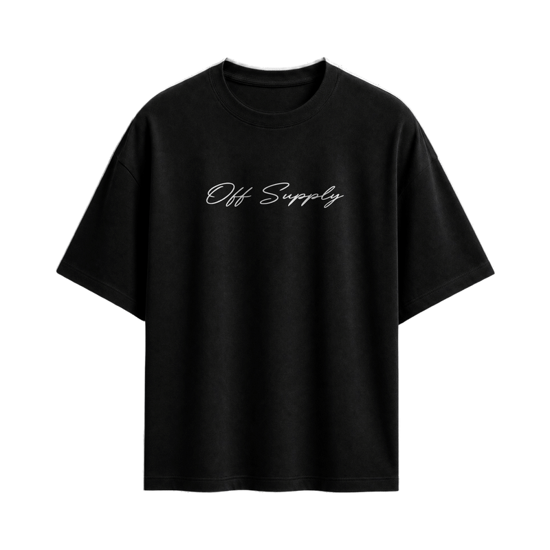 Off supply People of Culture Black t-shirt