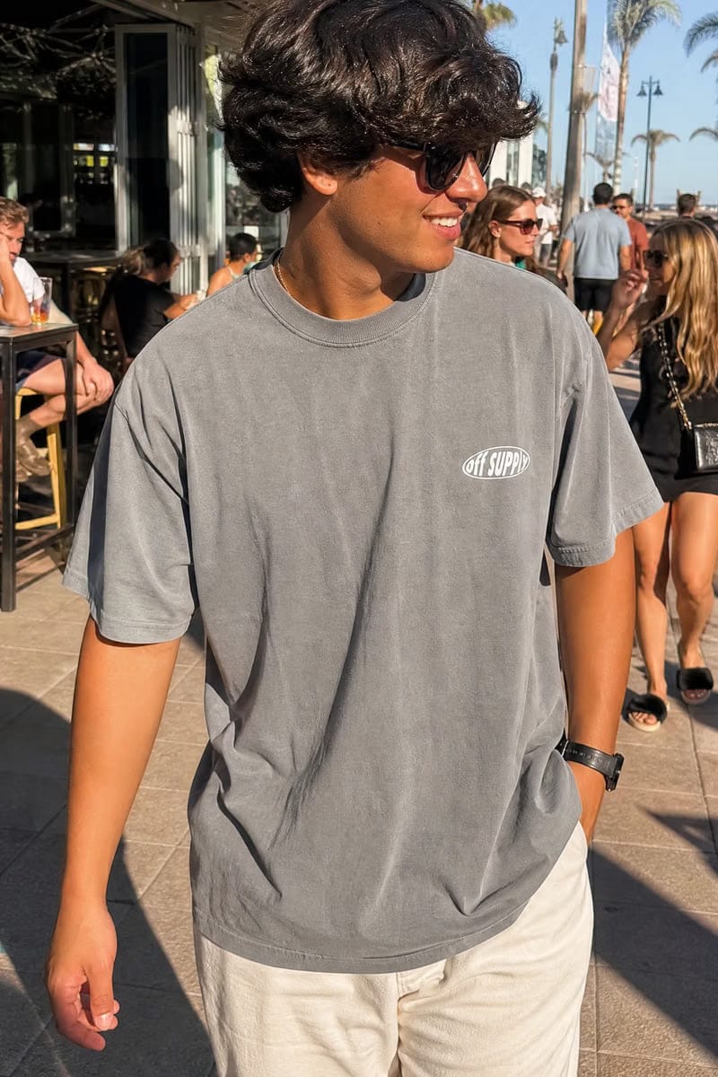 Off supply Pixel Warrior Grey T-shirt