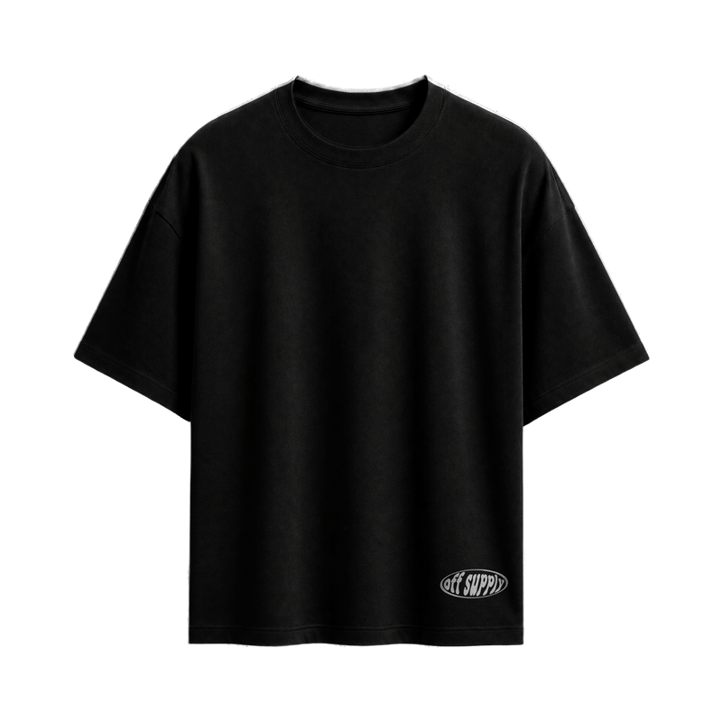 Off supply SOS Black T-shirt