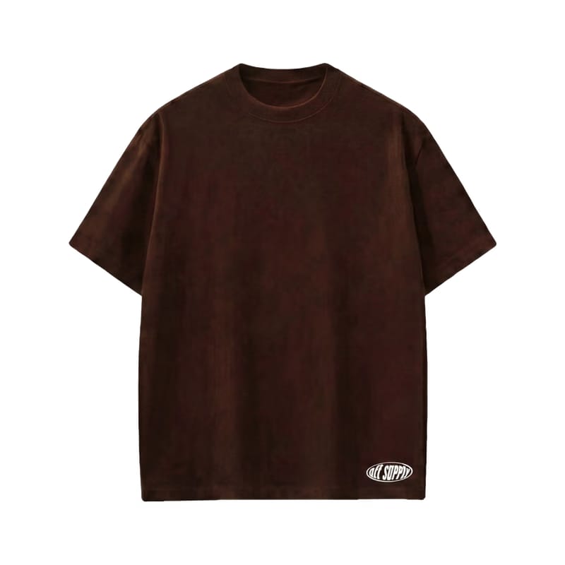 Off supply SOS Brown T-shirt