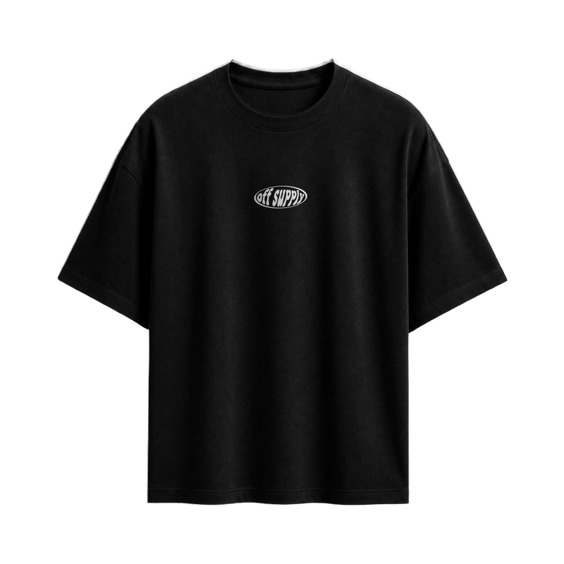 Off supply The crab black t-shirt