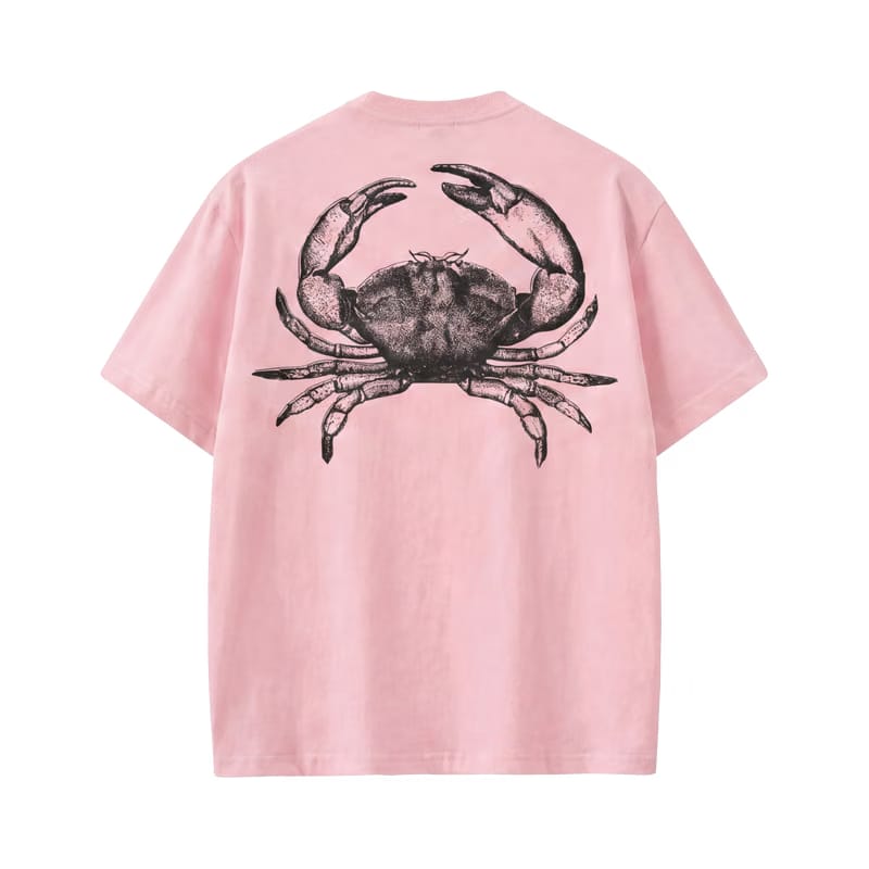 Off supply The crab pink t-shirt