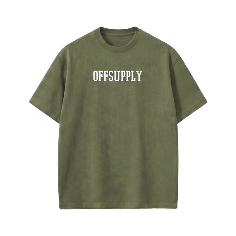 Off supply They come they go Olive T-shirt