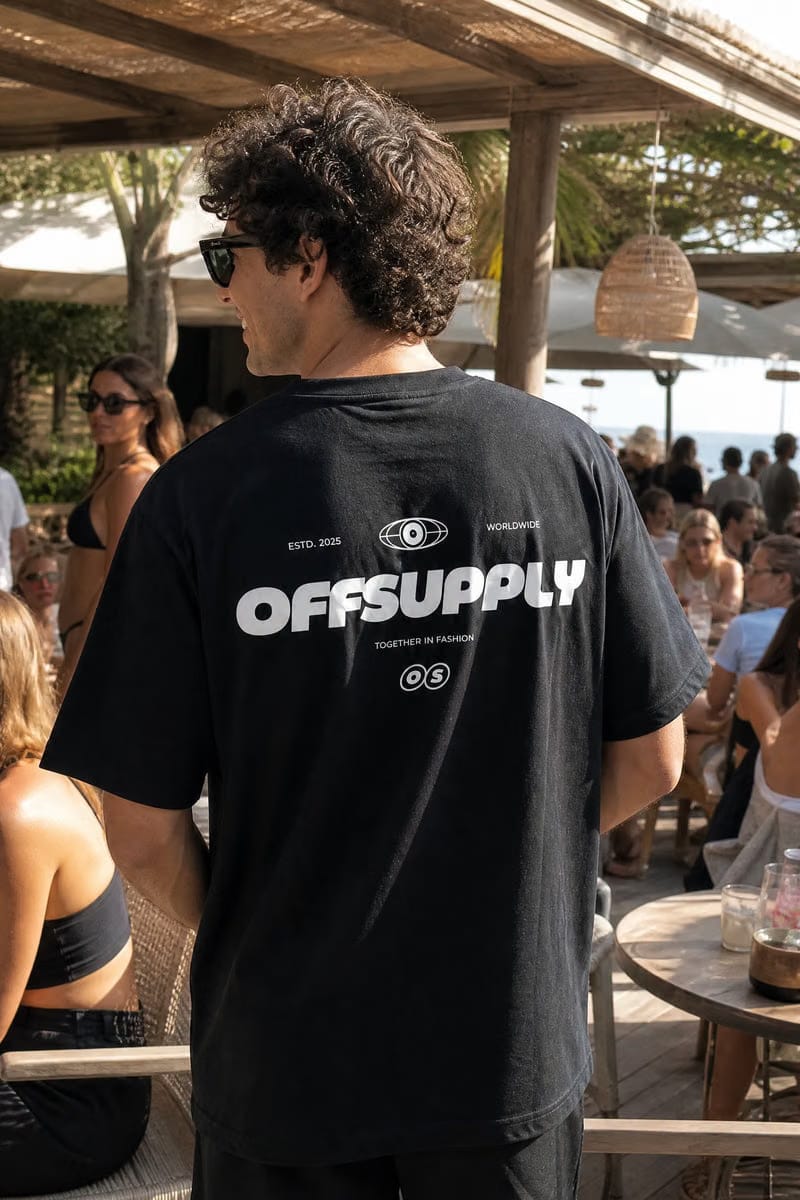Off supply Together in Fashion black tshirt