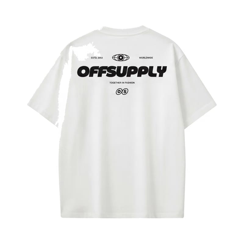 Off supply Together in Fashion white t-shirt