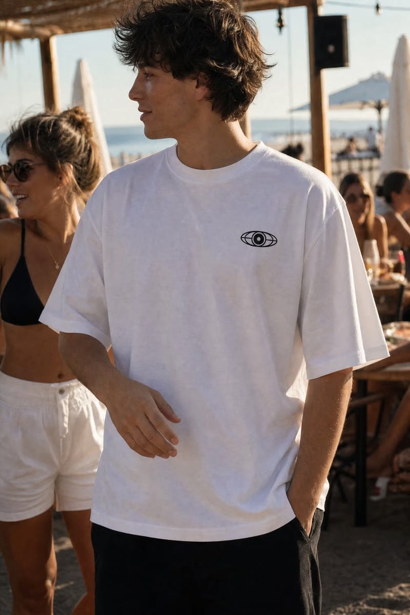 Off supply Together in Fashion white t-shirt