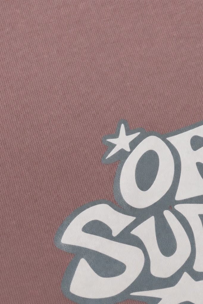 Off supply Two souls nude pink t-shirt