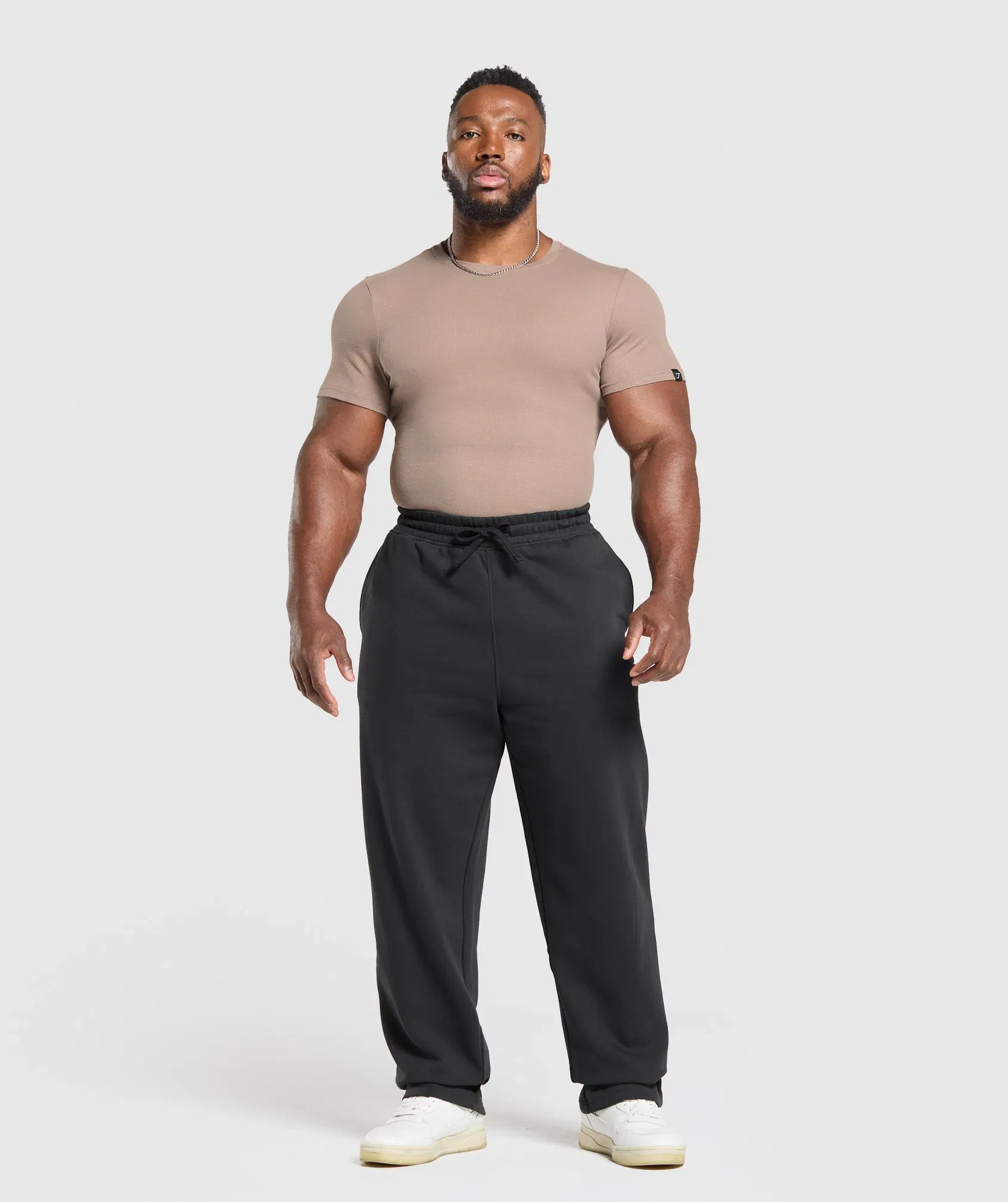 Ribbed T-Shirt Lifestyle Brown