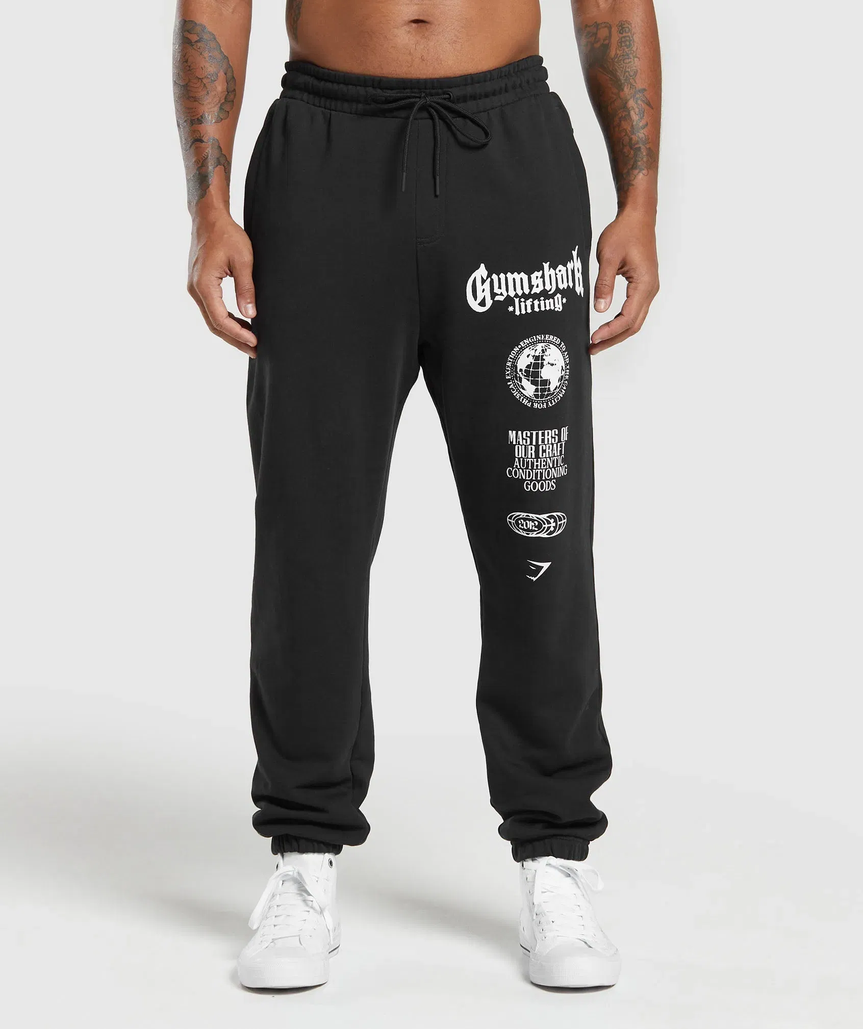 Global Lifting Oversized Joggers oversized fit Black