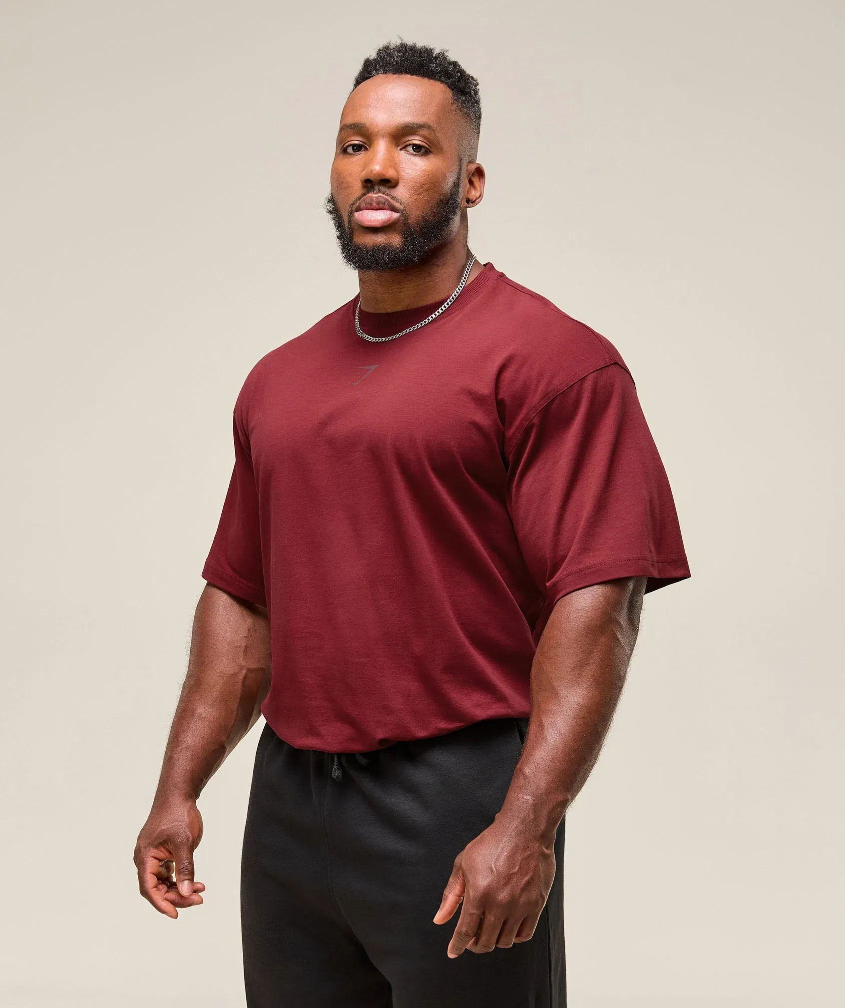 Power T-Shirt oversized fit Sets Red