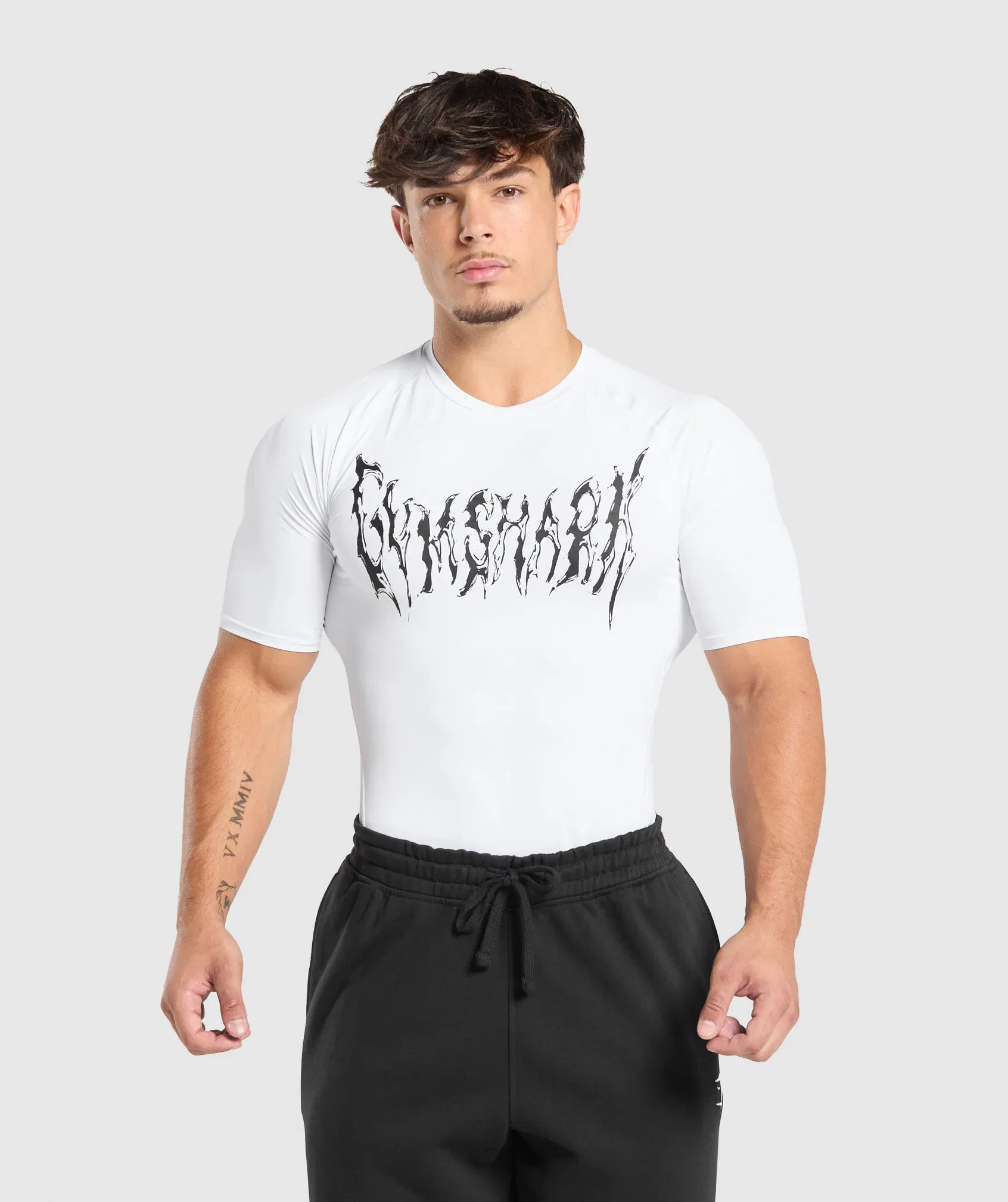 Graphic Baselayer T-Shirt White
