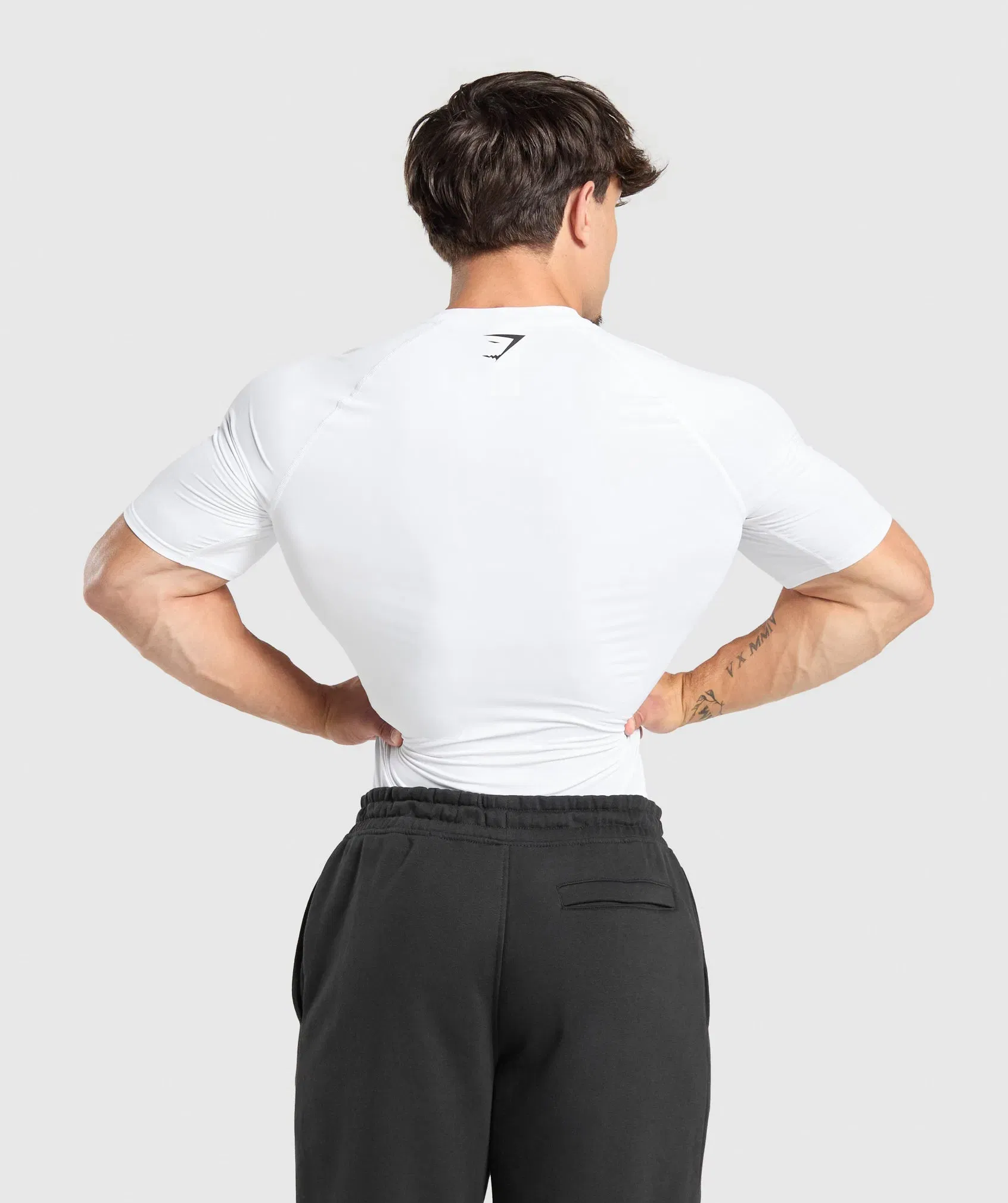 Graphic Baselayer T-Shirt White