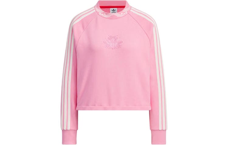Adidas Wmns Originals Crew Neck Sweatshirt Asia Sizing Pink