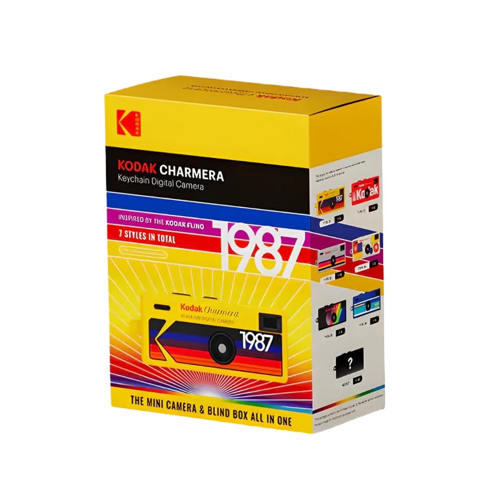 Kodak CHARMERA Digital Camera Keychain Sealed Case (6 Blind Box)