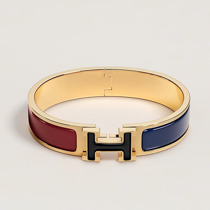 Hermes Clic H Color Block bracelet galaxie