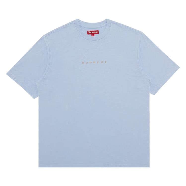 Supreme University Shorts-Sleeve Top Light Blue